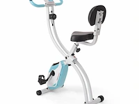5x hometrainer opvouwbaar ultrasport, f-bike 200b, zwart/rood - afbeelding 1 van  9