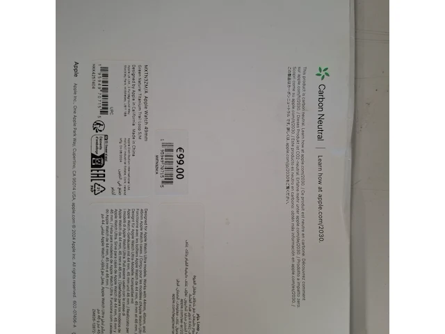 5x horlogeband smartwatch, apple, watch 49mm green trail loop - afbeelding 4 van  12