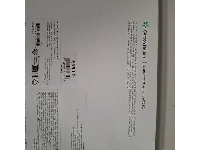 5x horlogeband smartwatch, apple, watch 49mm green trail loop - afbeelding 12 van  17