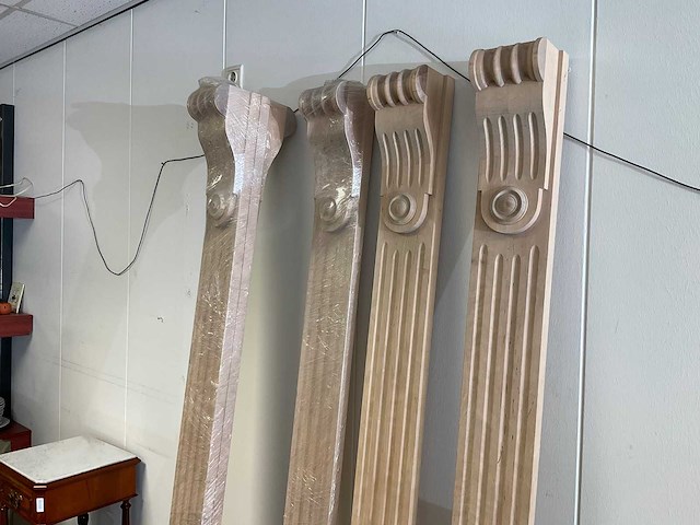 5x houten sierpanelen - afbeelding 2 van  4