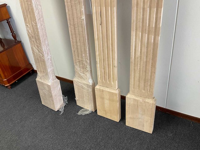 5x houten sierpanelen - afbeelding 3 van  4