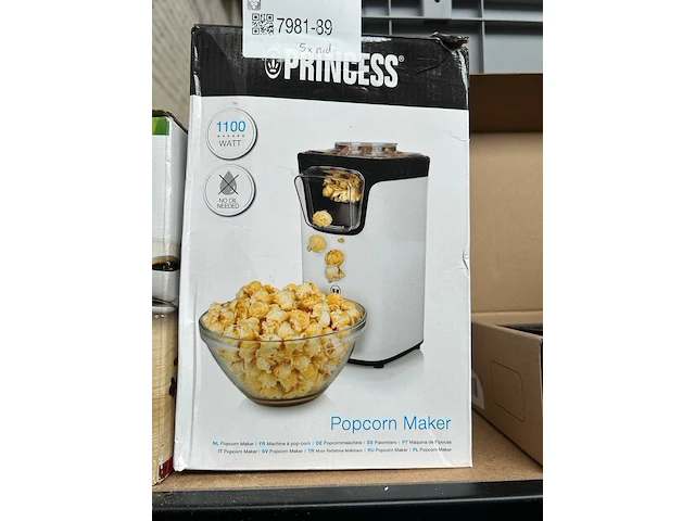 5x huishoudelijke apparaten w.o. popcorn maker w.o. bosch, princess - afbeelding 6 van  6