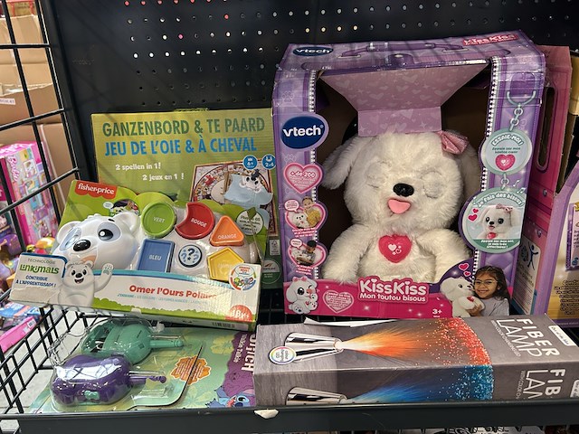 5x inhoud stellingvak met a-merk speelgoed w.o. vtech, furreal, fisher-price - afbeelding 2 van  7