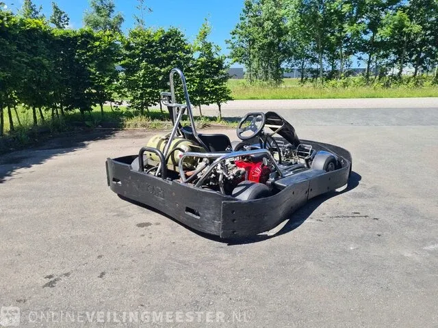 5x kart honda gx, honda 270cc, zwart - afbeelding 3 van  3