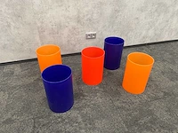 5x kartell - design prullenbak - multicolor - afbeelding 1 van  6