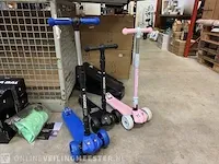5x kinderstep met lichtgevende wielen - afbeelding 1 van  3