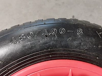 5x kruiwagenwiel - afbeelding 3 van  4
