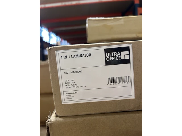 5x lamineerapparaat 4in1 ultra office - afbeelding 3 van  3