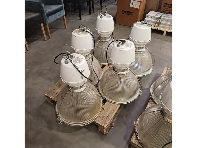 5x lamp, holophane europrism, luminaire - afbeelding 6 van  6