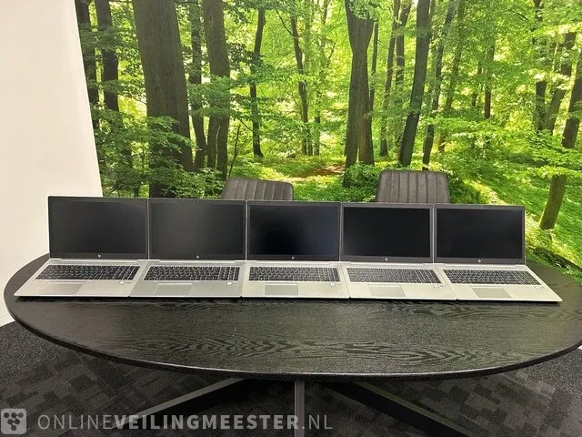 5x laptop hp, elitebook 850 g6, silver - afbeelding 1 van  15