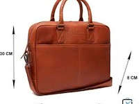 5x laptoptas chesterfield, c50.5002, cognac - afbeelding 4 van  8