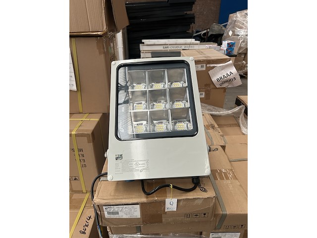 5x led flood light/bouwlamp fl1 135w 4000k ellipz lighting - afbeelding 1 van  4
