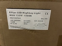 5x led highbay light hbu/bouwlamp 150w 4000k ip66 - afbeelding 4 van  4