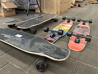 5x longboard, skateboard - afbeelding 2 van  8
