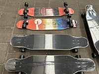 5x longboard, skateboard - afbeelding 5 van  8