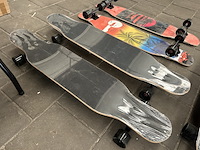 5x longboard, skateboard - afbeelding 7 van  8
