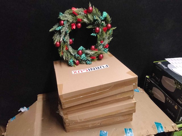 5x luxe kerstkrans - afbeelding 2 van  4