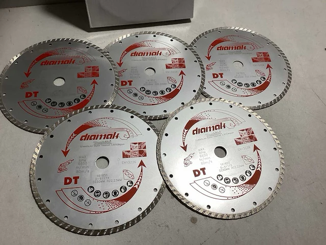 (5x) makita diamantschijf d230mm x 22,2mm - afbeelding 4 van  4