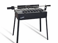 5x mangal grill met rotisserie bruzzzler, zwart - afbeelding 1 van  8