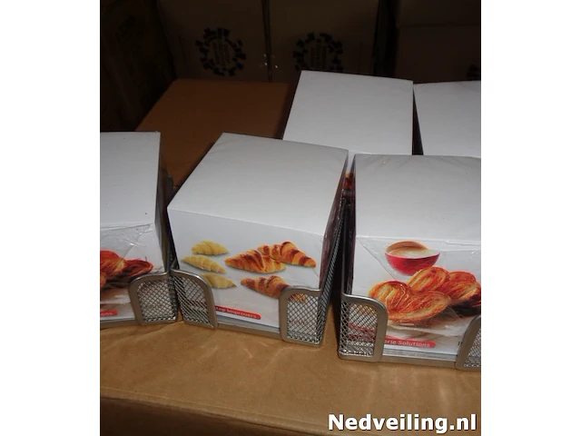 5x memoblok in houder - afbeelding 1 van  3