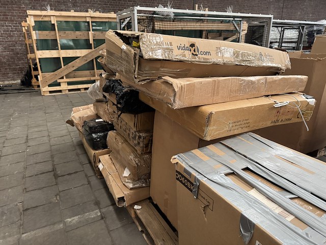 5x mix pallet retouren w.o. make-up tafels, prullenbakken en stellingkasten w.o. xdays, relaxdays - afbeelding 3 van  15