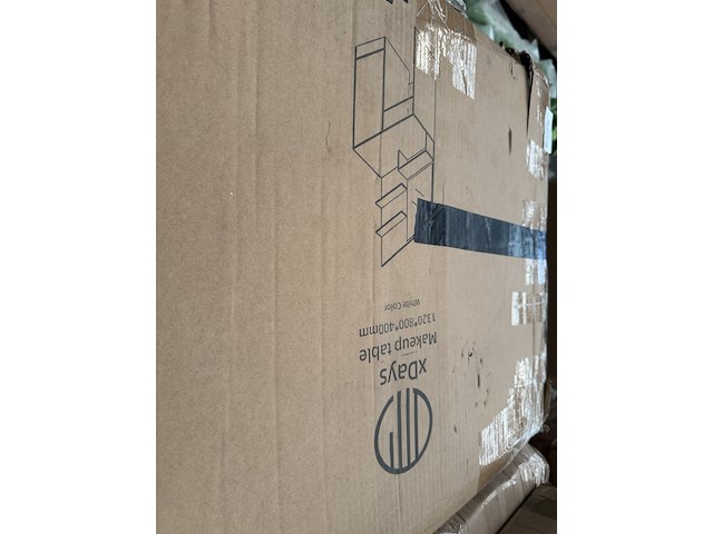 5x mix pallet retouren w.o. make-up tafels, prullenbakken en stellingkasten w.o. xdays, relaxdays - afbeelding 6 van  15