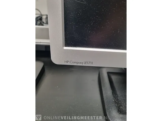 5x monitor hp, compaq le1711 - afbeelding 3 van  6