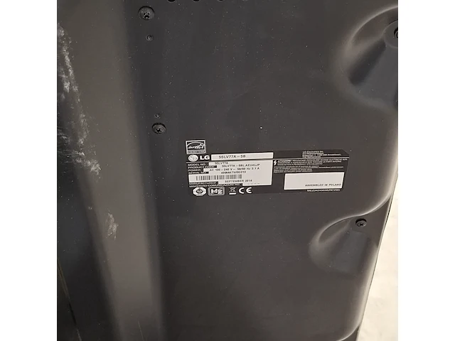 5x monitor, lg, 55lv77a-5b - afbeelding 6 van  7