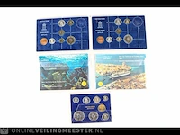 5x muntsets nederlandse antillen 1982-1992 - afbeelding 1 van  1