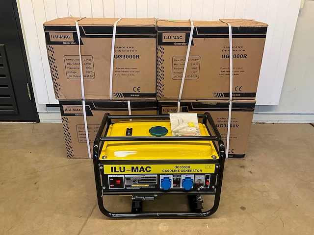 5x ongebruikt ilu-mac ug3000r stroomgenerator - afbeelding 1 van  8