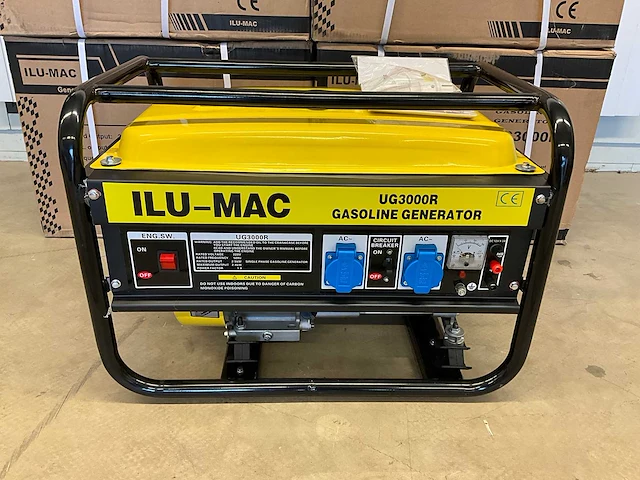 5x ongebruikt ilu-mac ug3000r stroomgenerator - afbeelding 2 van  8