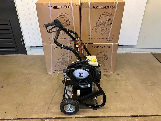 5x ongebruikt kraftwelle kw8000 benzine hogedrukreiniger - afbeelding 3 van  10