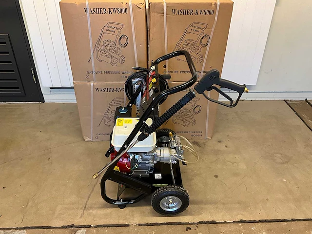 5x ongebruikt kraftwelle kw8000 benzine hogedrukreiniger - afbeelding 5 van  10