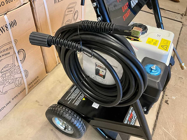 5x ongebruikt kraftwelle kw8000 benzine hogedrukreiniger - afbeelding 8 van  10