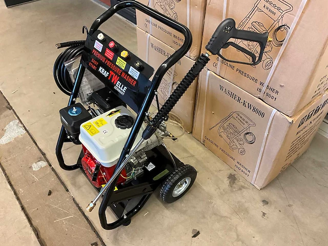 5x ongebruikt kraftwelle kw8000 benzine hogedrukreiniger - afbeelding 9 van  10