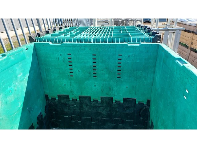 5x opvouwbare pallet boxen - afbeelding 8 van  11