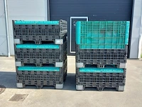5x opvouwbare pallet boxen - afbeelding 1 van  11