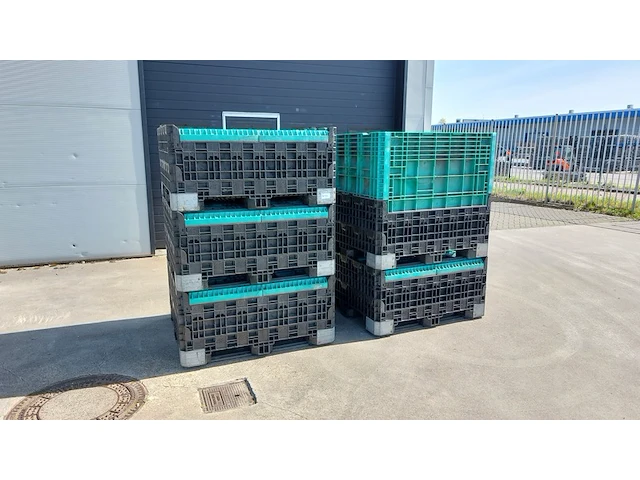 5x opvouwbare pallet boxen - afbeelding 2 van  11