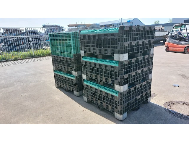 5x opvouwbare pallet boxen - afbeelding 5 van  11