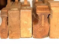 5x partij vintage profielhoutschaven - afbeelding 3 van  3