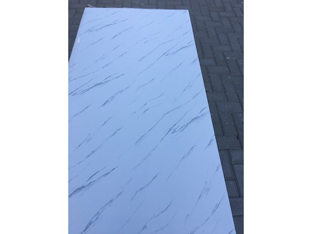 5x pvc paneel, marmer look - afbeelding 2 van  2