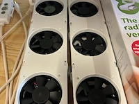 5x radiator ventilator met 1 oplader speedcomfort - afbeelding 3 van  5