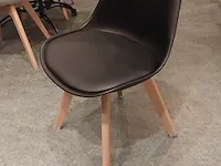 5x restaurant tafel met ca. 13x kuipstoel - afbeelding 2 van  10