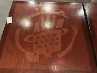 5x restaurant tafel met ca. 13x kuipstoel - afbeelding 6 van  10