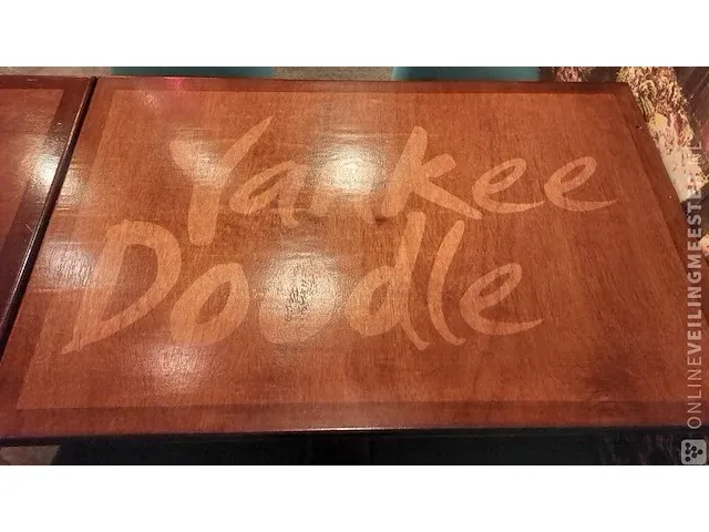 5x restaurant tafel met ca. 13x kuipstoel - afbeelding 7 van  10