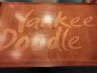 5x restaurant tafel met ca. 13x kuipstoel - afbeelding 7 van  10