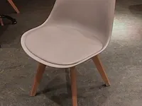 5x restaurant tafel met ca. 13x kuipstoel - afbeelding 10 van  10