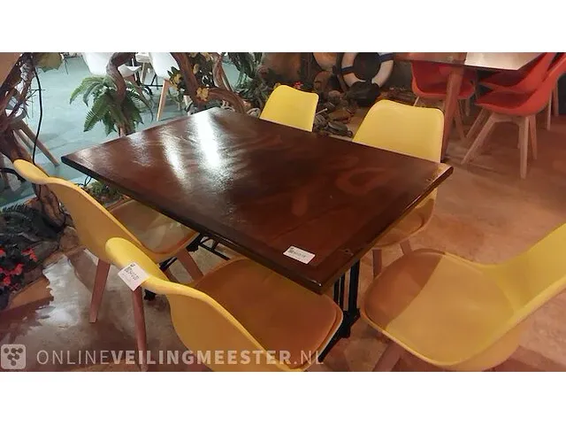 5x restaurant tafel - afbeelding 2 van  9
