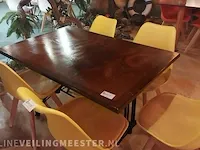 5x restaurant tafel - afbeelding 2 van  9
