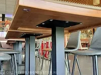 5x restauranttafel - afbeelding 3 van  6